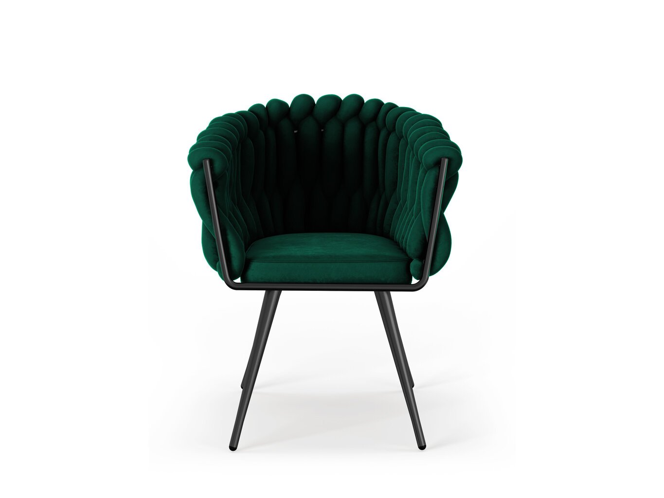 2-tooli komplekt Cosmopolitan Design Shirley, roheline hind ja info | Söögitoolid, baaritoolid | kaup24.ee