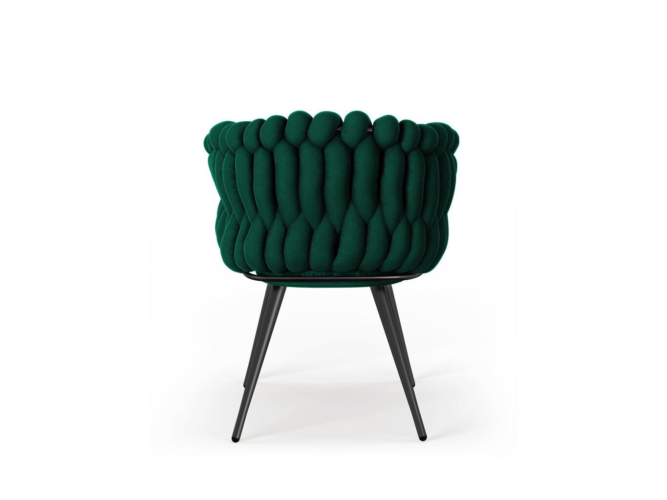 2-tooli komplekt Cosmopolitan Design Shirley, roheline цена и информация | Söögitoolid, baaritoolid | kaup24.ee