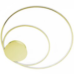 LED laevalgusti kaugjuhtimispuldiga Saturn, Gold цена и информация | Потолочные светильники | kaup24.ee