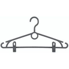 Вешалка для одежды Jotta с зажимами Afra цена и информация | Вешалки и мешки для одежды | kaup24.ee