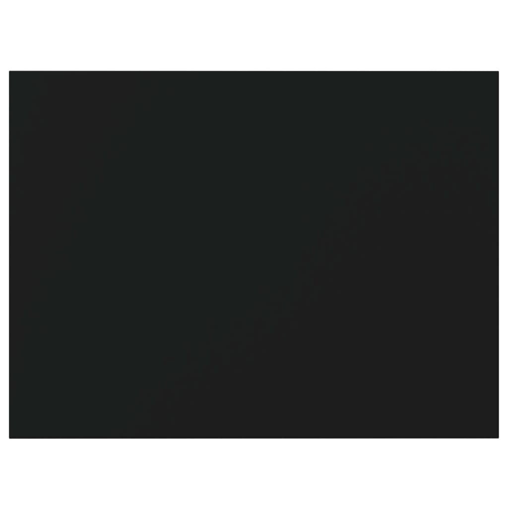 vidaXL riiuliplaadid 4 tk, must, 40x30x1,5 cm, puitlaastplaat hind ja info | Riiulid | kaup24.ee