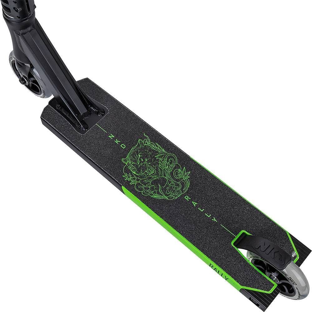 Triki tõukeratas NKD Rally V4 Black Lime Green hind ja info | Tõukerattad | kaup24.ee