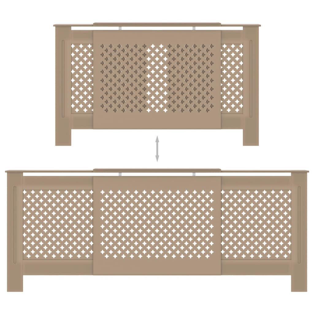 vidaXL MDF radiaatorikate, 205 cm цена и информация | Tarvikud kaminatele ja ahjudele | kaup24.ee