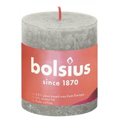 Bolsius sammasküünlad Shine 6 tk 80 x 68 mm liivahall hind ja info | Küünlad, küünlajalad | kaup24.ee