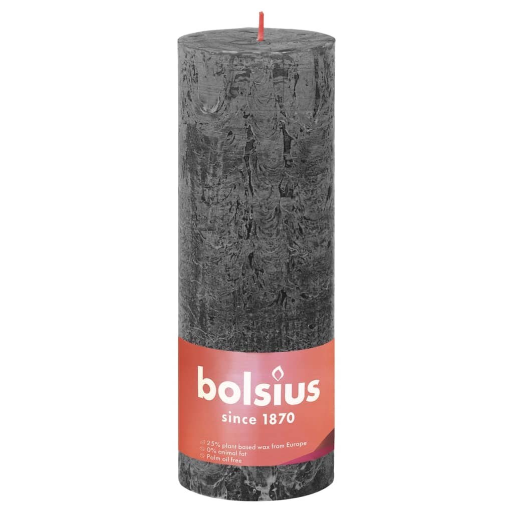 Bolsius sammasküünlad Shine 6 tk 190 x 68 mm tormihall hind ja info | Küünlad, küünlajalad | kaup24.ee