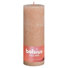 Bolsius sammasküünlad Shine 6 tk 190 x 68 mm roosa hind ja info | Küünlad, küünlajalad | kaup24.ee