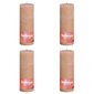 Bolsius sammasküünlad Shine 6 tk 190 x 68 mm roosa hind ja info | Küünlad, küünlajalad | kaup24.ee