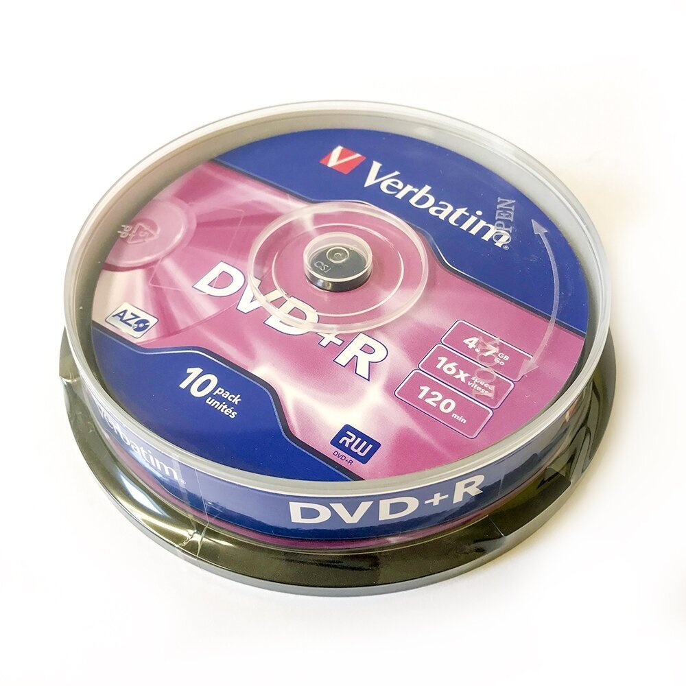 VERBATIM DVD+R 4,7GB/16x 10-torn scratch цена и информация | Mälupulgad | kaup24.ee