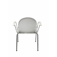 Офисный стул, белый, 4 шт. цена и информация | Офисные кресла | kaup24.ee