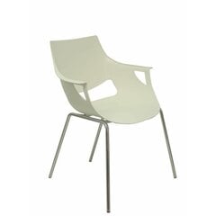 Офисный стул, белый, 3 шт. цена и информация | Офисные кресла | kaup24.ee