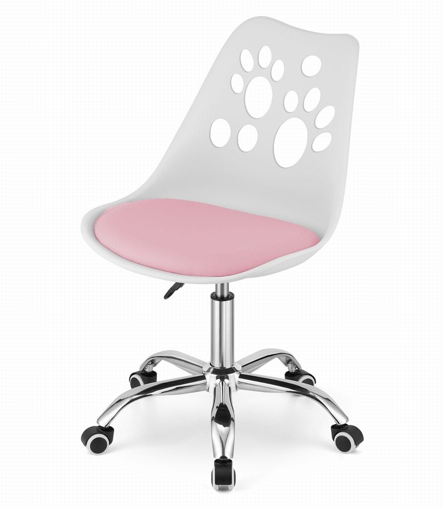 Laste tool Mufart Jack, valge/roosa hind ja info | Kontoritoolid | kaup24.ee