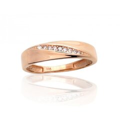 Золотое кольцо "Альпина XI" из красного золота 585 пробы 4752263000926 цена и информация | Кольцо | kaup24.ee