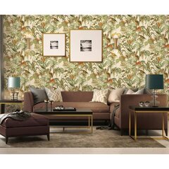 DUTCH WALLCOVERINGS tapeet "Bird-of-Paradise", roheline цена и информация | Обои | kaup24.ee