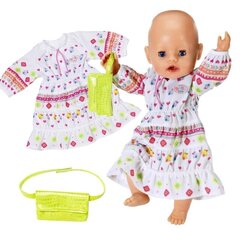 Платье Baby Born Boho для куклы, 43 см + сумочка цена и информация | Игрушки для девочек | kaup24.ee