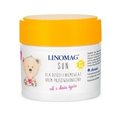 LINOMAG SUN SPF 30 солнцезащитный крем 0+, 50мл цена и информация | Косметика для мам и детей | kaup24.ee