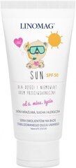 Linomag SUN солнцезащитный крем SPF 50, 50мл цена и информация | Косметика для мам и детей | kaup24.ee