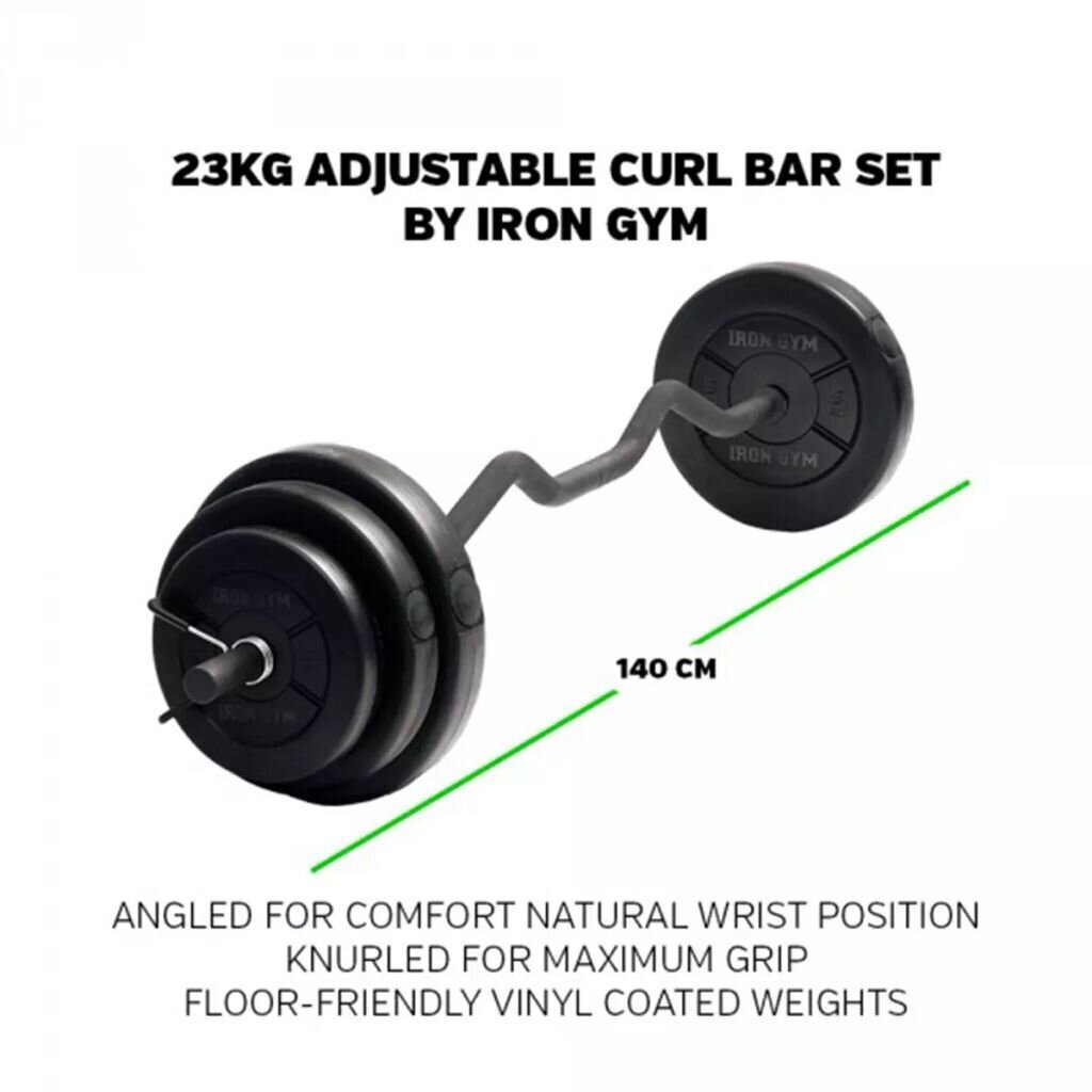 Iron Gym reguleeritav kangide komplekt 23kg, IRG033 hind ja info | Hantlid, kangid, raskused | kaup24.ee