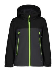 Icepeak laste softshell jope Konan JR 51897-8*290, tumehall 6438513682781 hind ja info | Poiste joped | kaup24.ee