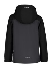 Icepeak laste softshell jope Konan JR 51897-8*290, tumehall 6438513682781 hind ja info | Poiste joped | kaup24.ee