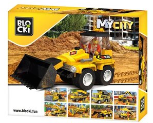 Konstruktor Blocki MyCity Mini Buldooser KB0230, 88tk hind ja info | Klotsid ja konstruktorid | kaup24.ee