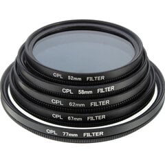 Polariseeriv filter cpl 58mm Rise-uk hind ja info | Filtrid fotoaparaatidele | kaup24.ee