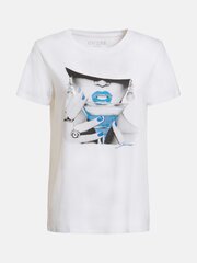 Женская футболка Guess W1RI02*G011, белая 7624302294955 цена и информация | Женские футболки | kaup24.ee