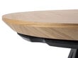 Pikendatav laud Windsor & Co Magnus 120 cm, pruun/must цена и информация | Köögi- ja söögilauad | kaup24.ee