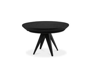 Pikendatav laud Windsor & Co Magnus 130 cm, must hind ja info | Köögi- ja söögilauad | kaup24.ee