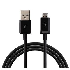 Samsung ECB-DU4EBE универсальный Micro USB 2.0 кабель данных и зарядки 1.5 м, черный (OEM) цена и информация | Кабели для телефонов | kaup24.ee