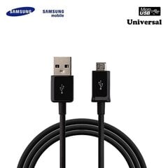 Samsung ECB-DU4EBE универсальный Micro USB 2.0 кабель данных и зарядки 1.5 м, черный (OEM) цена и информация | Кабели для телефонов | kaup24.ee