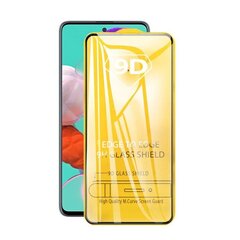 Kaitseklaas Samsung Galaxy A51, 9D karastatud, äärest ääreni цена и информация | Защитные пленки для телефонов | kaup24.ee