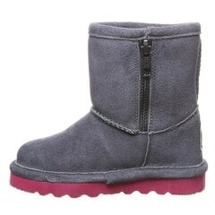 Ботинки Bearpaw ELLE TODDLER ZIP, серо-розовые цена и информация | Детские зимние сапожки | kaup24.ee