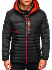куртка весна-осень c372 - черный цена и информация | Мужские куртки | kaup24.ee