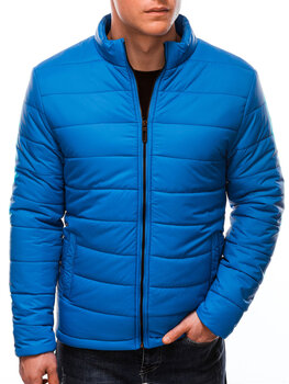 Мужская куртка переходная Edoti C526 синяя цена и информация | Мужские куртки | kaup24.ee
