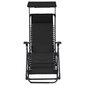 vidaXL kokkupandavad toolid 2 tk, must, tekstileen цена и информация | Aiatoolid | kaup24.ee