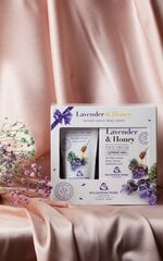 Näo- ja kätekreemide komplekt lavendli ekstrakti & mee ekstraktiga, 50+50ml цена и информация | Кремы для лица | kaup24.ee