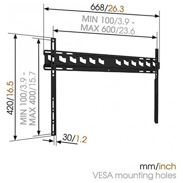 Vogel's MA4000 40"-80" hind ja info | Teleri seinakinnitused ja hoidjad | kaup24.ee