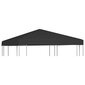 vidaXL varjualuse katus 270 g/m² 3 x 3 m, must hind ja info | Varikatused ja aiapaviljonid | kaup24.ee