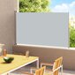 vidaXL lahtitõmmatav terrassi külgsein, 200 x 300 cm, hall hind ja info | Päikesevarjud, markiisid ja alused | kaup24.ee