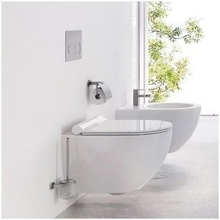 WC komplekt Ravak: WC varjatud raam + klosett Rimoff+ nupp + Soft Close kaas цена и информация | WС-potid | kaup24.ee