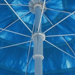 vidaXL päikesevari sinine 180 cm hind ja info | Päikesevarjud, markiisid ja alused | kaup24.ee