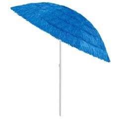 vidaXL päikesevari, sinine, 240 cm цена и информация | Зонты, маркизы, стойки | kaup24.ee