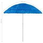 vidaXL päikesevari, sinine, 240 cm цена и информация | Päikesevarjud, markiisid ja alused | kaup24.ee