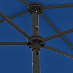 vidaXL päikesevari, taevasinine, 180 x 120 cm hind ja info | Päikesevarjud, markiisid ja alused | kaup24.ee