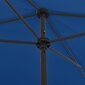 vidaXL päikesevari, taevasinine, 200 x 125 cm hind ja info | Päikesevarjud, markiisid ja alused | kaup24.ee