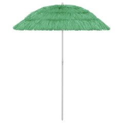 vidaXL päikesevari roheline 180 cm цена и информация | Зонты, маркизы, стойки | kaup24.ee