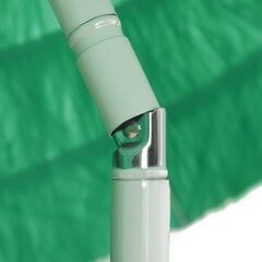 vidaXL päikesevari, roheline, 300 cm цена и информация | Зонты, маркизы, стойки | kaup24.ee