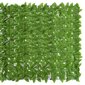 vidaXL rõdusirm, rohelised lehed, 500 x 150 cm hind ja info | Päikesevarjud, markiisid ja alused | kaup24.ee