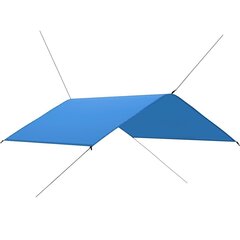 vidaXL õuepresent, 4 x 4 m, sinine hind ja info | Päikesevarjud, markiisid ja alused | kaup24.ee