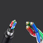 Ugreen cable AUX mini jack 3.5mm cable (male) - 3.5mm mini jack (male) 2m black (AV183) hind ja info | Mobiiltelefonide kaablid | kaup24.ee